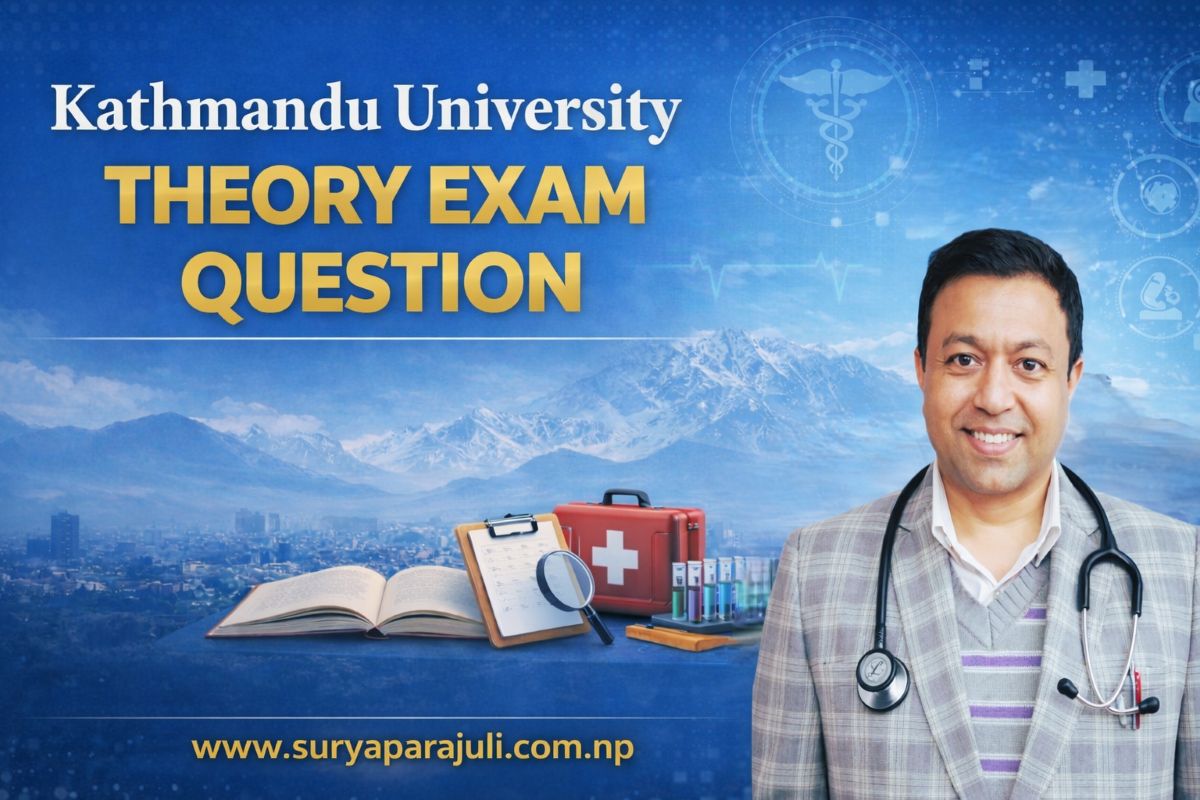 Kathmandu University | MBBS II | Paper X| Blueprint | Feb 27, 2026  MCQs Solution (Recall Based...)